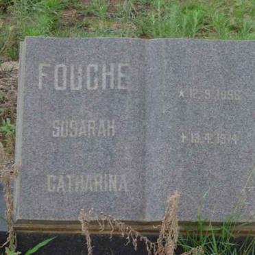 FOUCHE Susarah Catharina 1898-1974