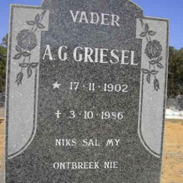 GRIESEL A.G. 1902-1986