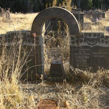 GRIESEL Jan Harm 1870-1943 &amp; Christina Helena 1889-1958