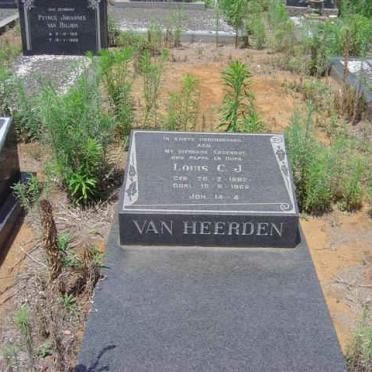 HEERDEN Louis C.J., van 1892-1966