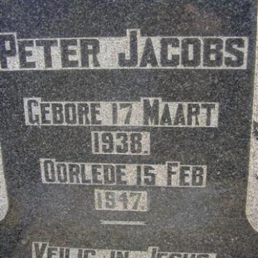 JACOBS Peter 1938-1947