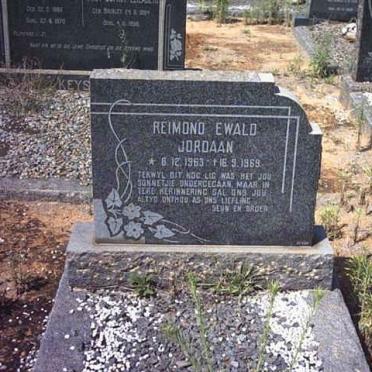 JORDAAN Reimond Ewald 1963-1969