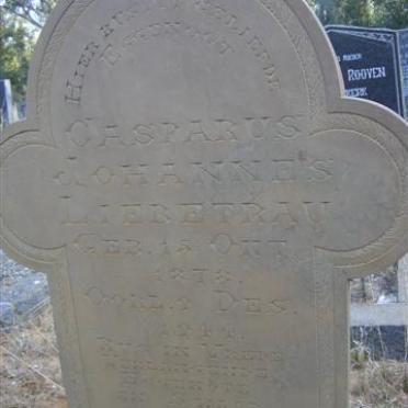 LIEBERTRAU Casparus Johannes 1878-1944