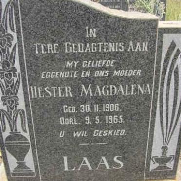 LAAS Hester Magdalena 1906-1965