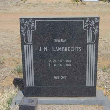 LAMBRECHTS J.N. 1906-1980