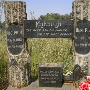 MYBURGH Rudolph M.1951-1964 :: MYBURGH Ben R.J. 1954-1964