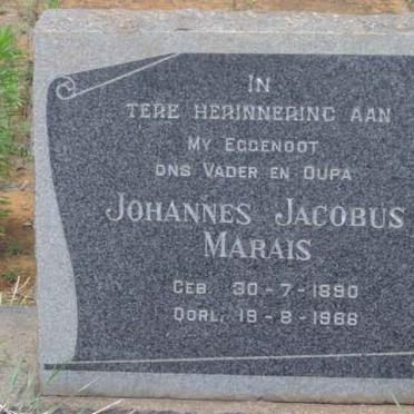 MARAIS Johannes Jacobus 1890-1966