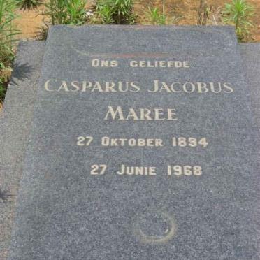MARAIS Casparus Jacobus 1894-1968
