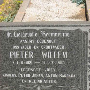 NEL Pieter Willem 1921-1980
