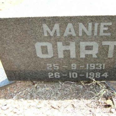 OHRT Manie 1931-1984