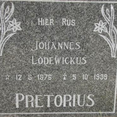 PRETORIUS Johannes Lodewickus 1876-1939