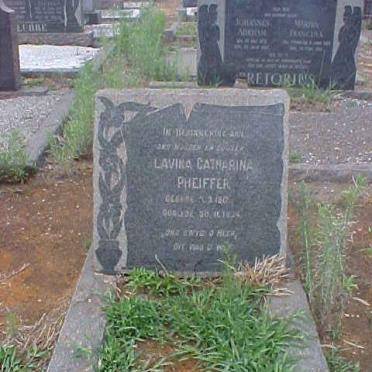 PHEIFFER Lavina Catharina