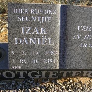POTGIETER Izak Daniël 1983-1984