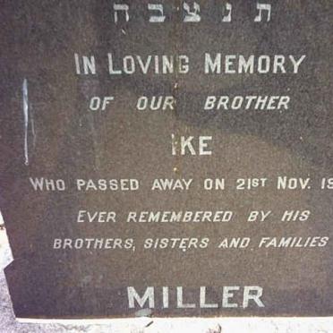MILLER Ike -1958