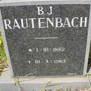 RAUTENBACH B.J.1882-1963