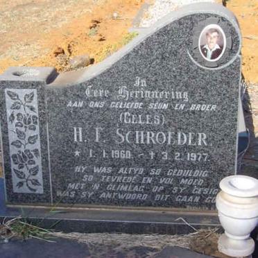 SCHROEDER H.F. 1960-1977