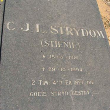 STRYDOM C.J.L. 1916-1994