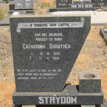 STRYDOM Catharina Dorathea 1898-1980