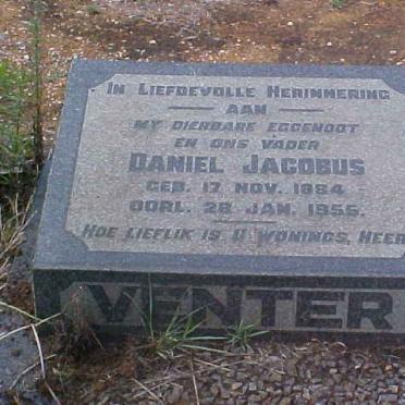 VENTER Daniel Jacobus 1884-1955