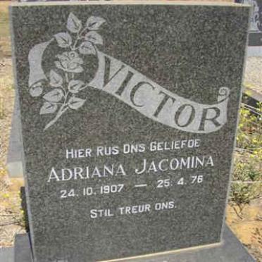 VICTOR Adriana Jacomina 1907-1976