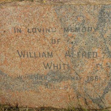 WHITE William Alfred -1961
