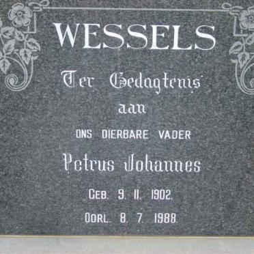 WESSELS Petrus Johannes 1902-1988