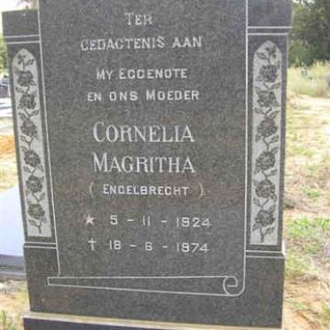 WILLEMSE Cornelia Magritha nee ENGELBRECHT 1924-1974