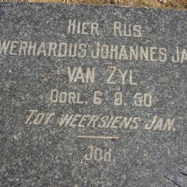 ZYL Ewehardus Johannes, van -1950