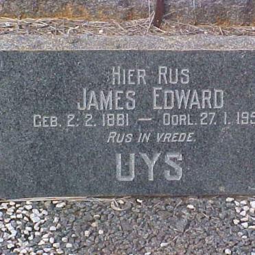 UYS James Edward 1881-1956