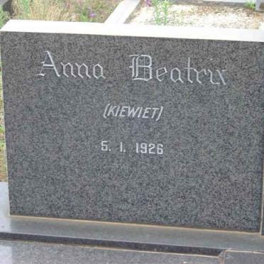 ? Anna Beatrix 1926-
