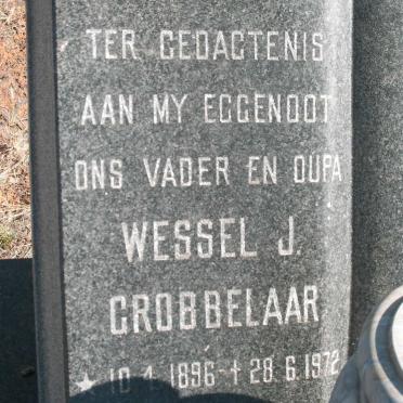 GROBBELAAR Wessel J. 1896-1972