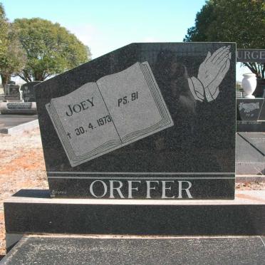 ORFFER Joey -1973