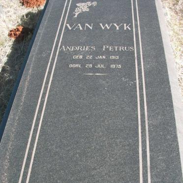 WYK Andries Petrus, van 1913-1975