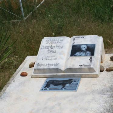 WILSON Christiaan Georg Frederik 1930-2005