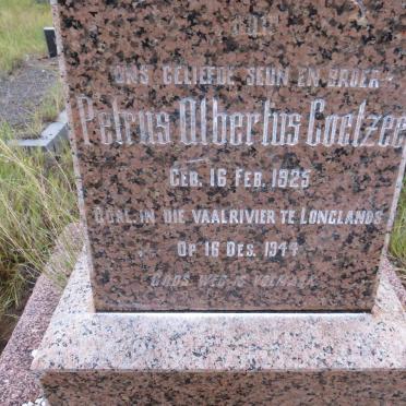 COETZEE Petrus Albertus 1925-1944 _2