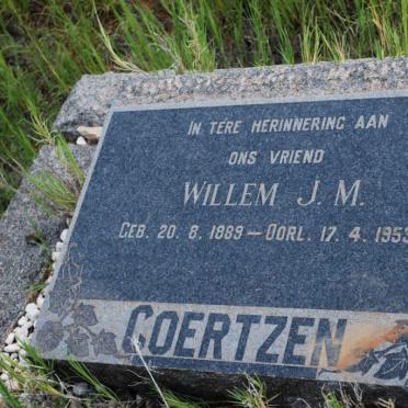 COERTZEN Willem J.M. 1889-1953