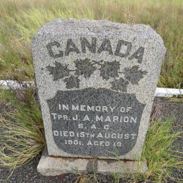 MARION J.A. -1901
