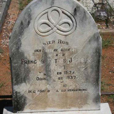 TOIT Francois Petrus Jacobus, du 1877-1937