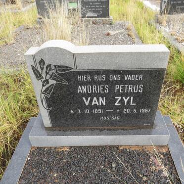 ZYL Andries Petrus, van 1891-1957