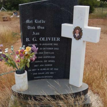 OLIVIER B.G. 1982-2002