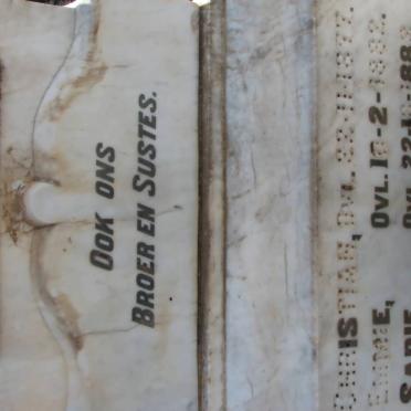 BOSHOFF Christian -1877 :: BOSHOFF Emmie -1882 :: BOSHOFF Sarie -188? :: BOSHOFF Minnie -1891