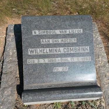COMBRINK Wilhelmina 1888-1963