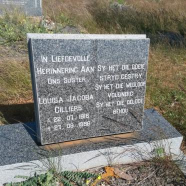 CILLIERS Louisa Jacoba 1916-1996