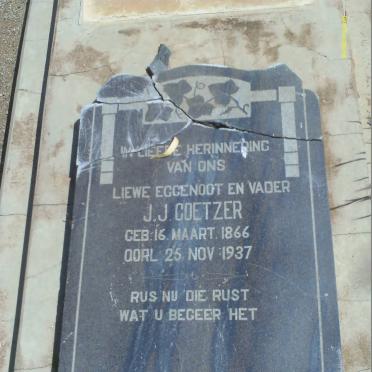 COETZER J.J. 1866-1937