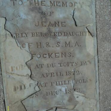 FOCKENS Jeane 1872-1873