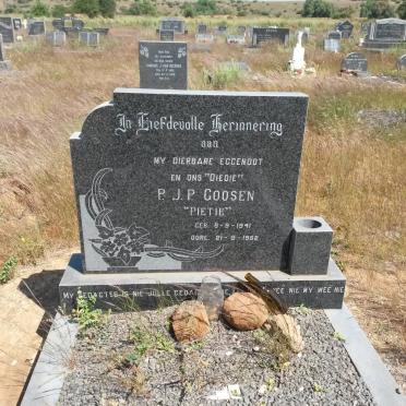 GOOSEN P.J.P. 1941-1982