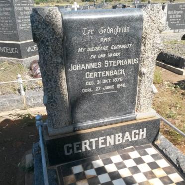 GERTENBACH Johannes Stephanus 1876-1940
