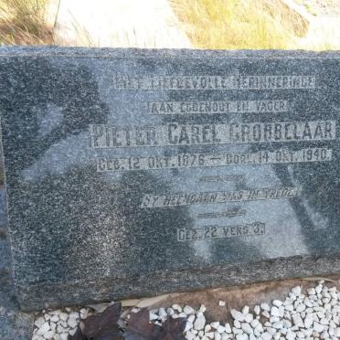 GROBBELAAR Pieter Carel 1876-1940