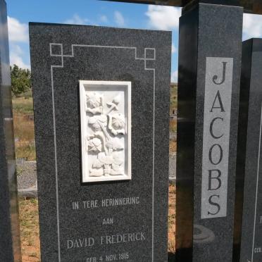 JACOBS David Frederick 1915-1969