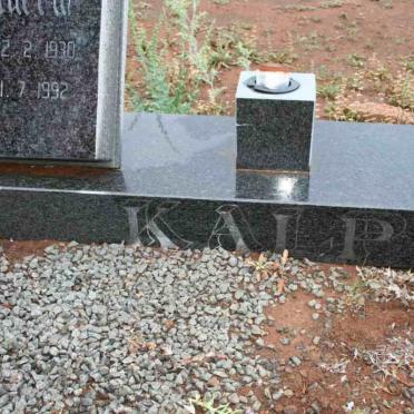KALP Martin 1930-1992 &amp; Isabel 1934-1997